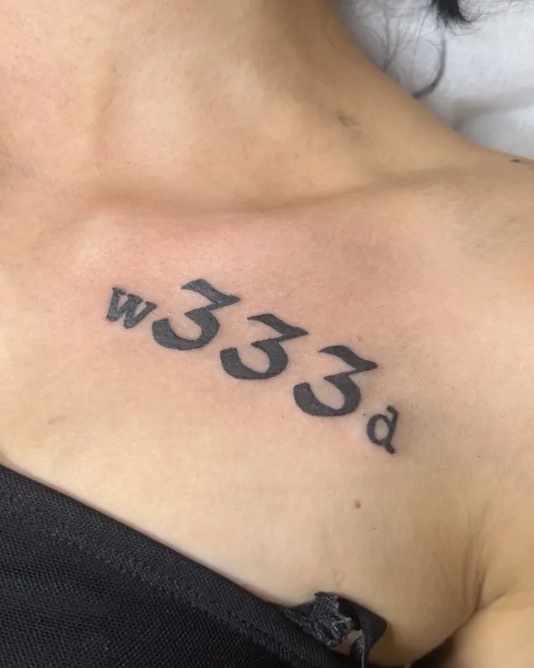 Weed, fertiges Tattoo